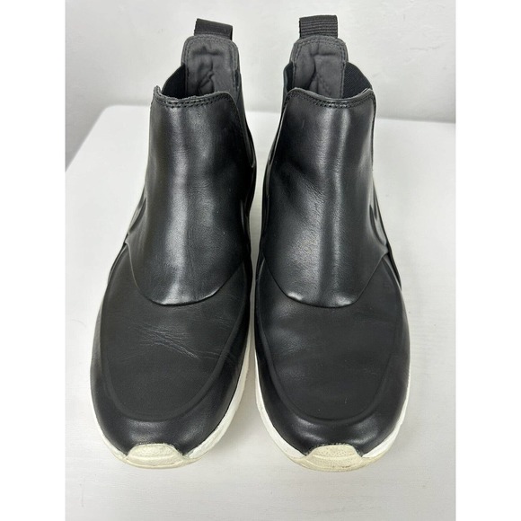 Nike Air Max Thea Mid Black Sail Leather Casual Sneaker Boot W's Sz 9 859550001 - Picture 2 of 7